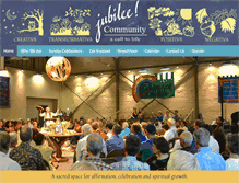 Tablet Screenshot of jubileecommunity.org